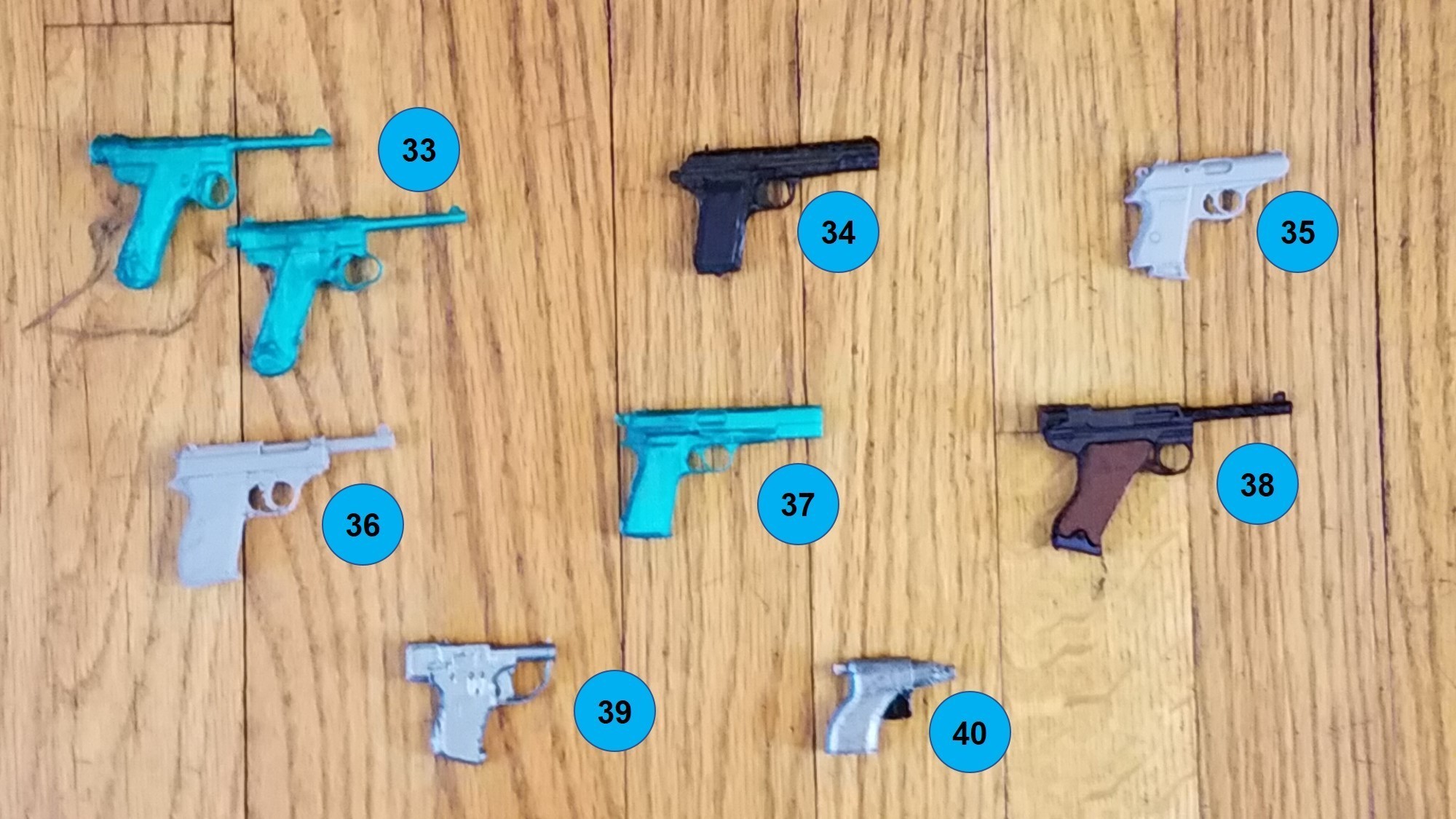 Free 3D file Handgun History - A 3D Tour 🔫・3D printing design to ...